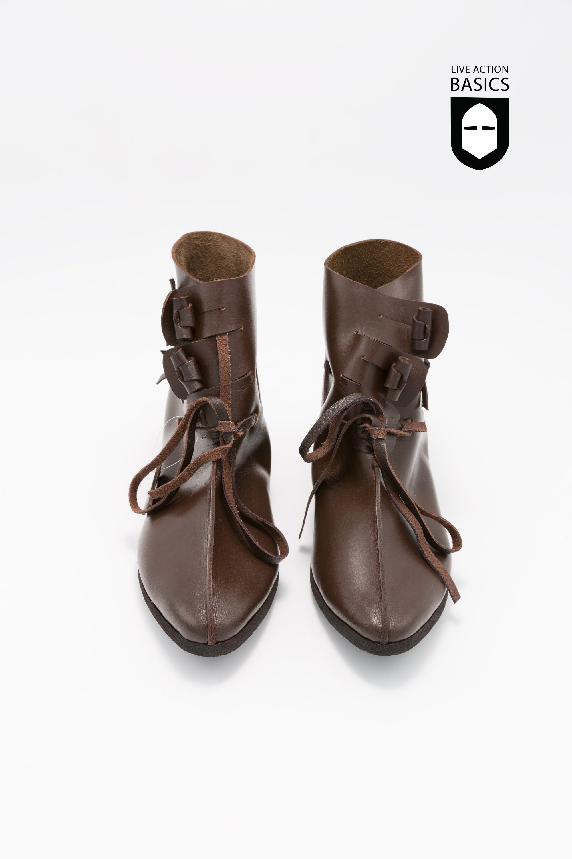 bottes Viking cuir- couleur marron foncé fabriqué en Allemagne